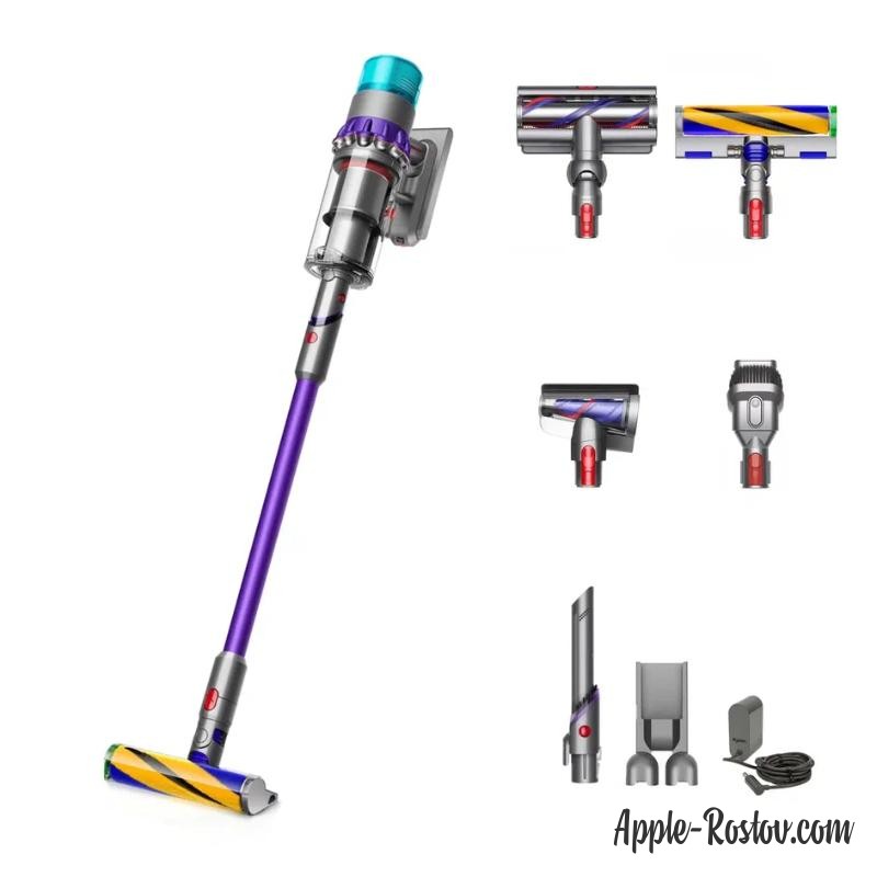 Вертикальный пылесос Dyson Gen5Detect Absolute blue