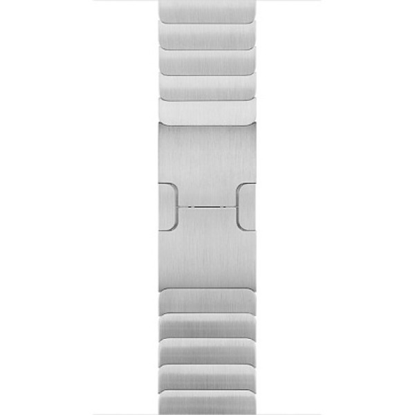 Блочный браслет серебристого цвета (для корпуса 38 мм)