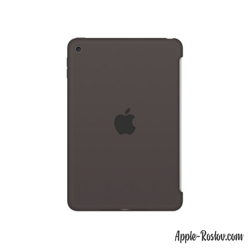 Силиконовый чехол для iPad mini 4 цвета "тёмное какао"