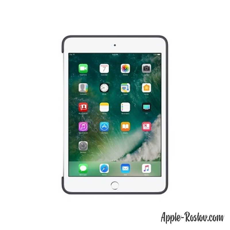 Силиконовый чехол для iPad mini 4 угольно-серого цвета