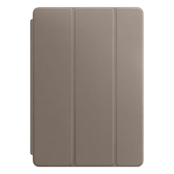 Кожаная обложка Smart Cover для iPad Pro 10.5 платиново-серого цвета
