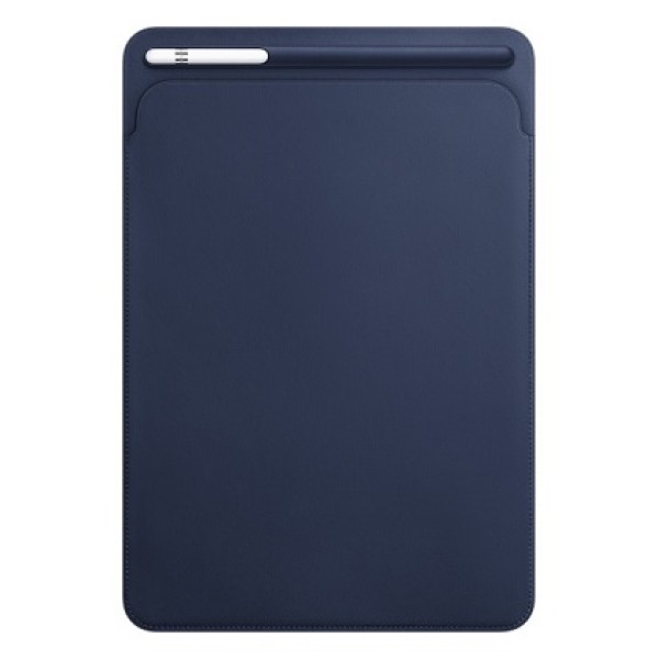Кожаный чехол-футляр для iPad Pro 10.5 тёмно-синего цвета