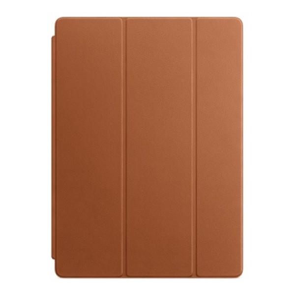 Кожаная обложка Smart Cover для iPad Pro 12.9 золотисто-коричневого цвета