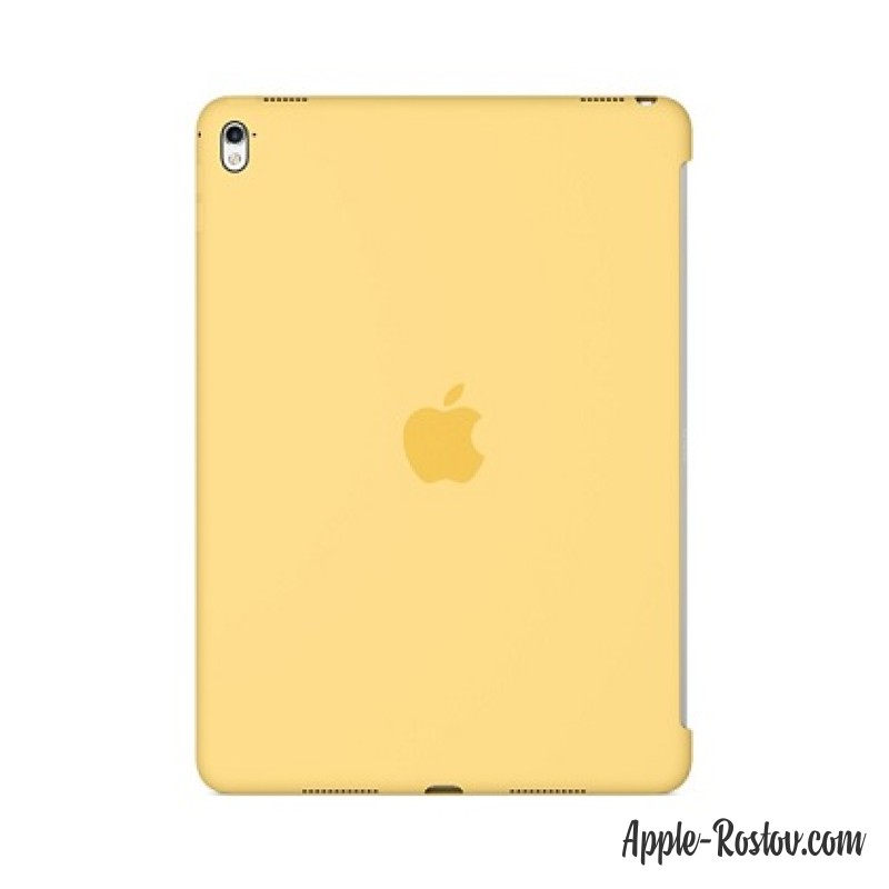 Силиконовый чехол для iPad Pro 9.7 жёлтого цвета