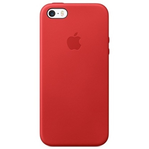 Кожаный чехол для iPhone 5/5s/SE (PRODUCT)RED