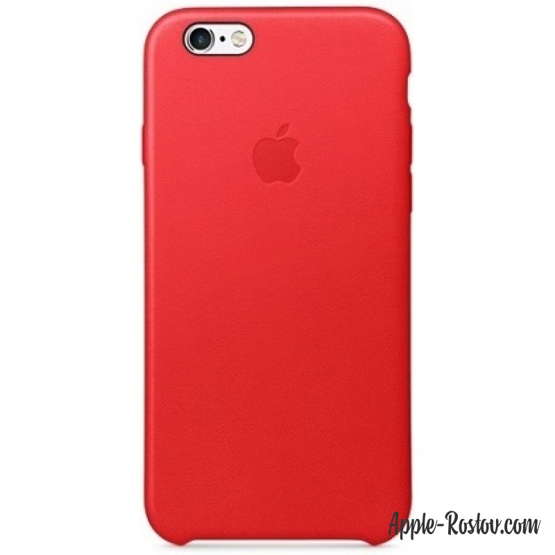 Кожаный чехол для iPhone 6/6s (PRODUCT)RED