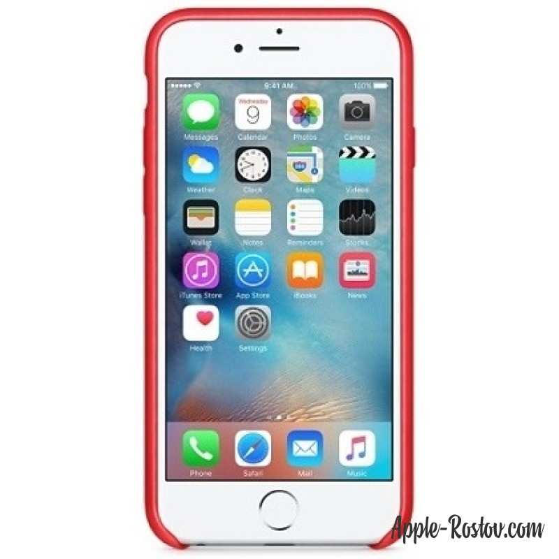Кожаный чехол для iPhone 6/6s (PRODUCT)RED