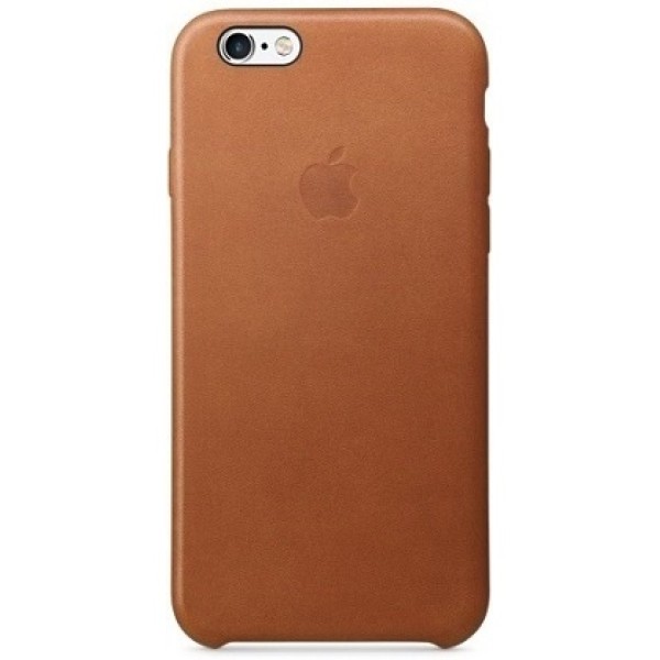 Кожаный чехол для iPhone 6/6s золотисто-коричневого цвета