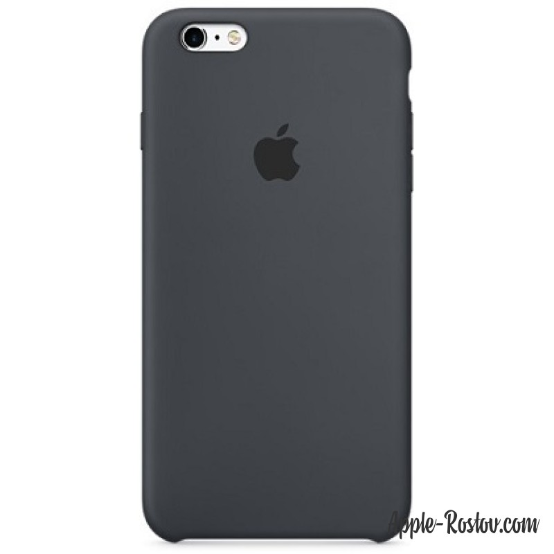 Силиконовый чехол для iPhone 6/6s угольно-серого цвета