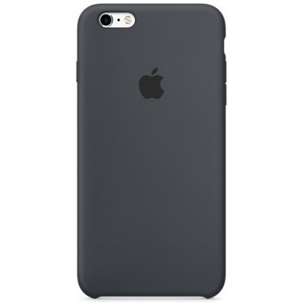 Силиконовый чехол для iPhone 6 Plus/6s Plus угольно-серого цвета