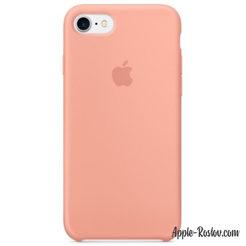 Силиконовый чехол для iPhone 8/7 цвета "розовый фламинго"