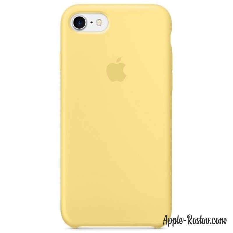 Силиконовый чехол для iPhone 8/7 цвета "жёлтая пыльца"