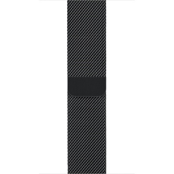 Миланский сетчатый браслет цвета "чёрный космос" (для корпуса 38 мм)
