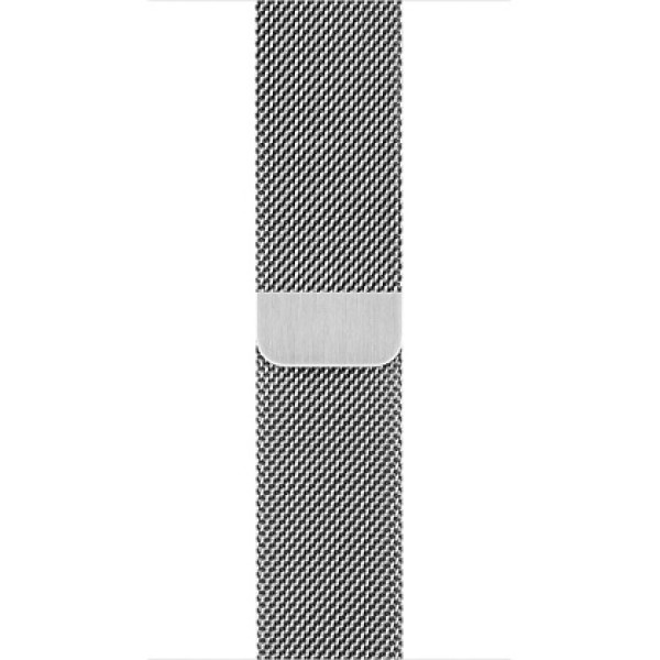 Миланский сетчатый браслет серебристого цвета (для корпуса 38 мм)