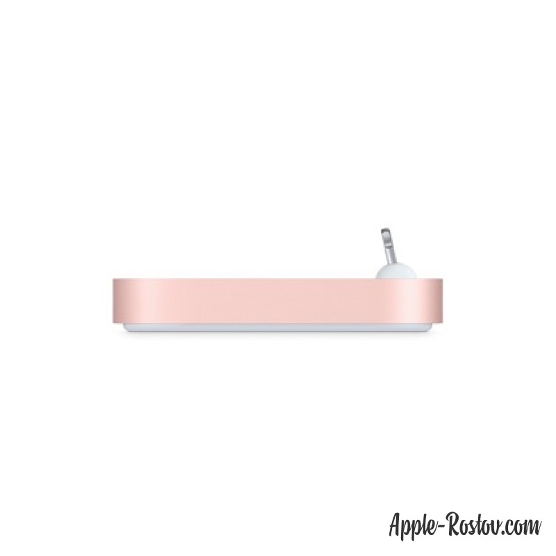 Док-станция для iPhone с разъёмом Lightning цвета "розовое золото"
