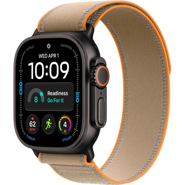Apple Watch Ultra 4 49mm Black ремешок Sand Trail Loop