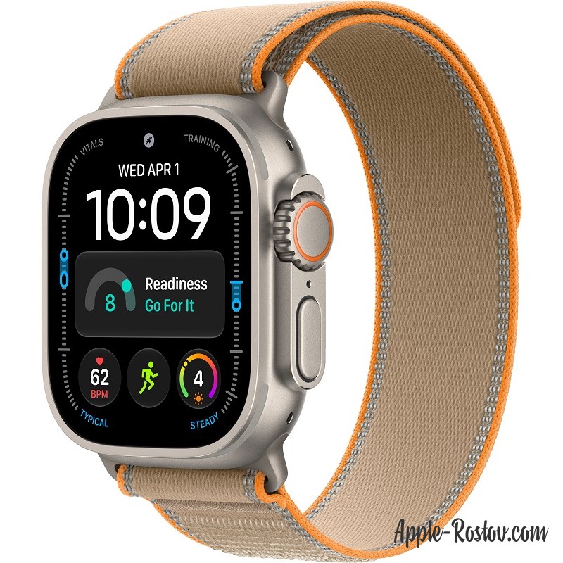 Apple Watch Ultra 4 49mm Natural ремешок Sand Trail Loop