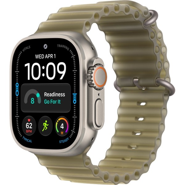 Apple Watch Ultra 4 49mm Natural ремешок Translucent Kelp Ocean Band