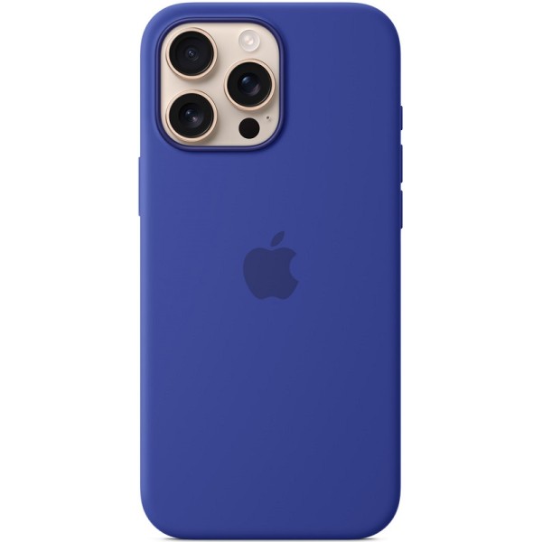 Silicone case iPhone 16 Pro Max MagSafe Ultramarine