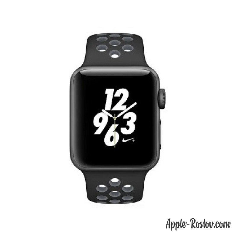 Apple Watch NIKE+ 38 mm space gray/black - cold gray