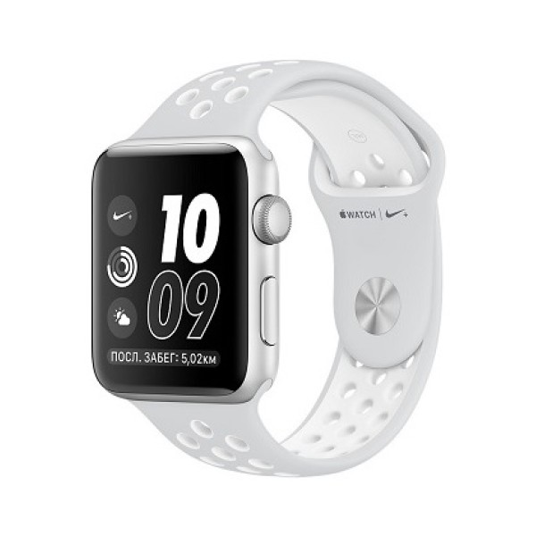 Apple Watch NIKE+ 42 mm silver/white