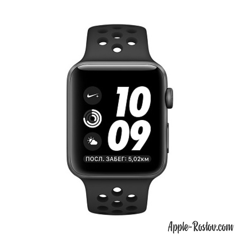 Apple Watch NIKE+ 42 mm space gray/black