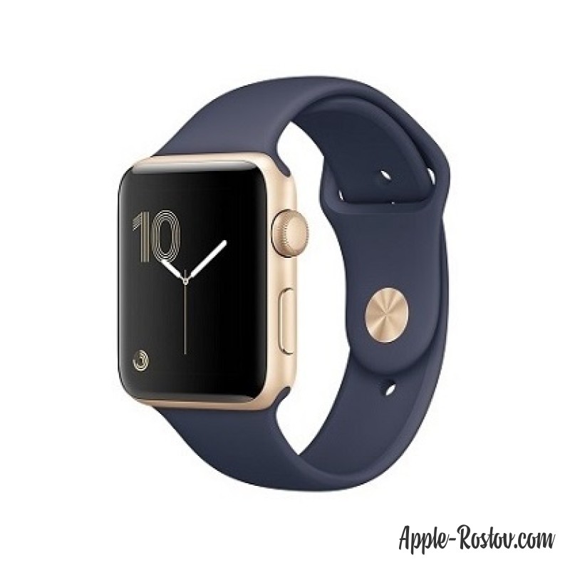 Apple Watch 38 mm gold/sport midnig blue