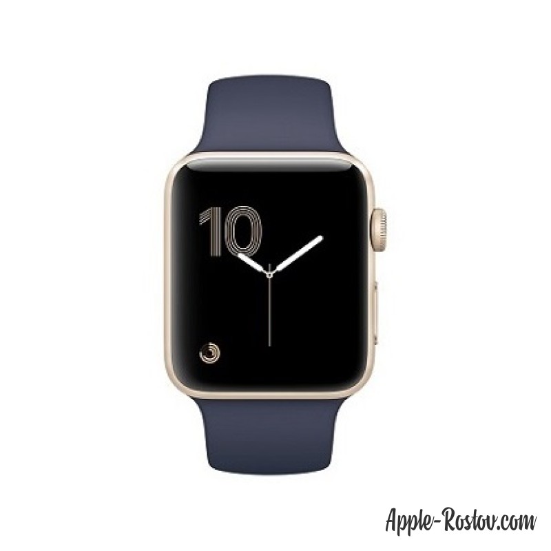 Apple Watch 2 42 mm gold/sport midnig blue