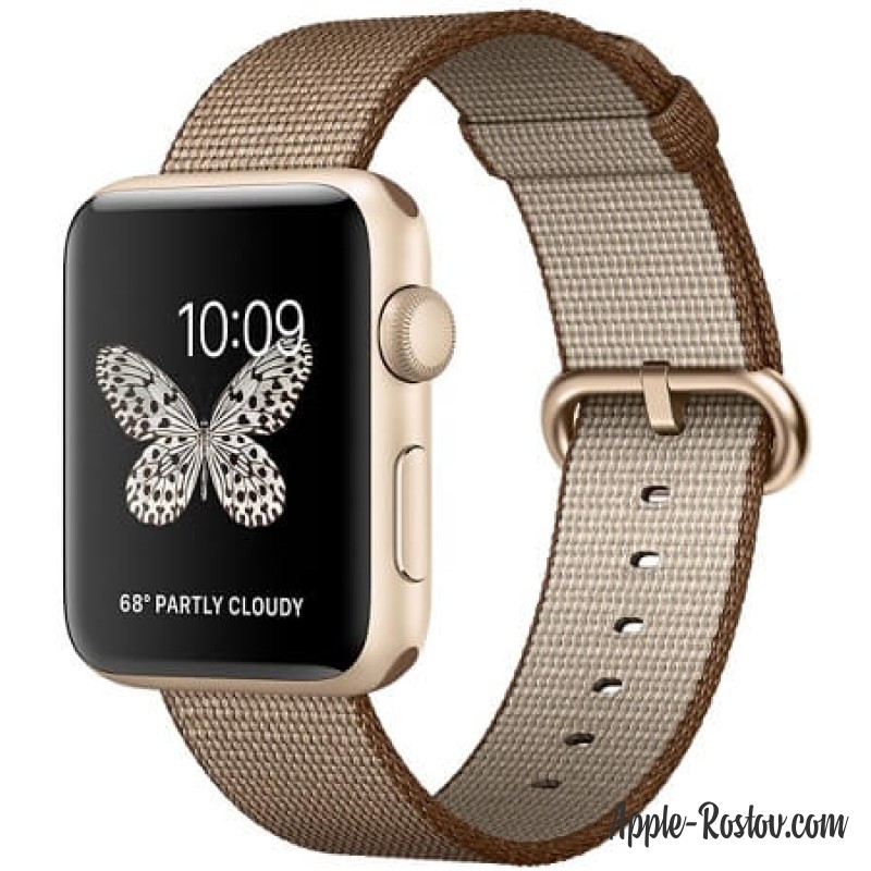 Apple Watch Series 2 38mm Gold with Woven Nylon