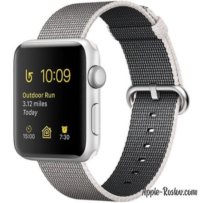 Apple Watch Series 2 38mm Silver with Woven Nylon